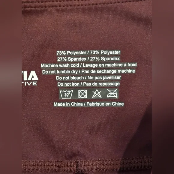 NWOT Zyia Active Purple Leggings - Picture 6 of 8